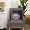 thumbnail image 4 of Star Wars the Mandalorian "The Child" Toddler Decorative Pillow, Round, 1 Count, 4 of 5