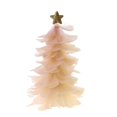thumbnail image 6 of Sunjoy Tech Christmas Tree Tabletop Decoration Feather Handcrafted Tree Figurine with Star Topper Holiday Home Centerpiece for Christmas New Year Party, 6 of 6