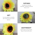 thumbnail image 3 of HAMPPLIES 20Ud Flores Artificiales Girasol Para En Hogar Y Eventos Con Material De Alta Calidad, 3 of 7
