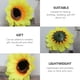 thumbnail image 3 of KAKOWELY 20 cabezas de girasol artificiales de seda para decoración del hogar., 3 of 4