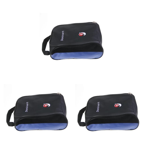 Sonducket Organizador de bolsa de zapatos de golf dominante Bolsas portátiles Bolsillo de gran capacidad Deportes Senderismo Accesorios para calcetines Azul negro 3piezas Sonducket CBP193980