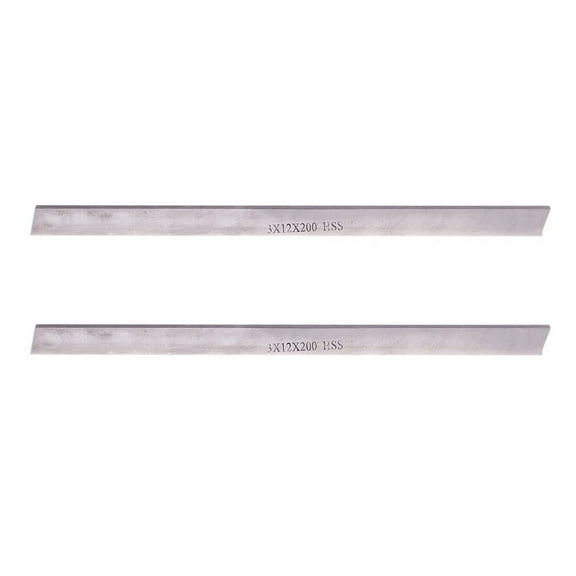 2pcs 3 mm x 12 mm x 200 mm High Speed Steel Blades Practical Tool Lathe HSS Bit