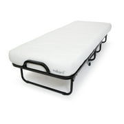 Milliard Diplomat Adjustable Size Modern Folding Bed with Memory Foam Mattress