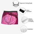 thumbnail image 3 of Kdxio Men's Boxer Briefs with Sparkling Pink Toilet Print - Comfortable and Breathable Underwear for Everyday Wear, 3 of 5
