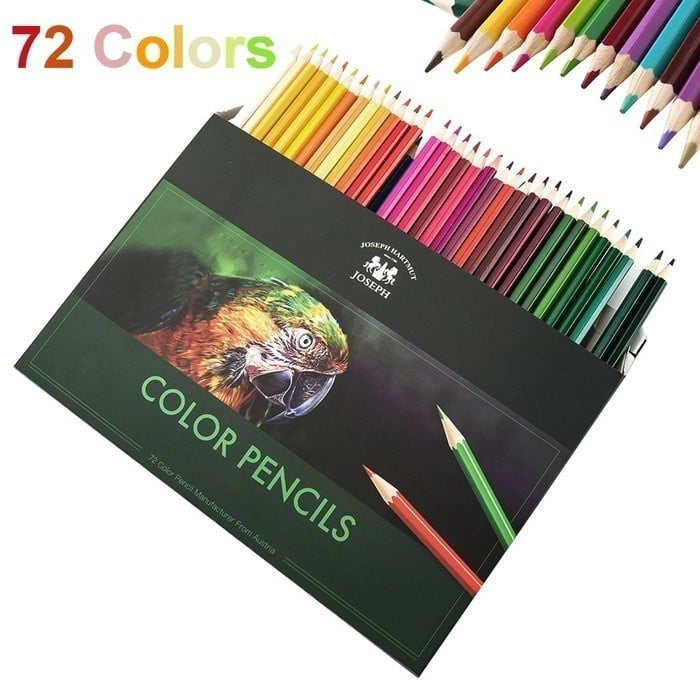 48/72/120/160 color professional oil paint color pencil set artist drawing  sketch wood color pencil school art supplies water-soluble color pencil