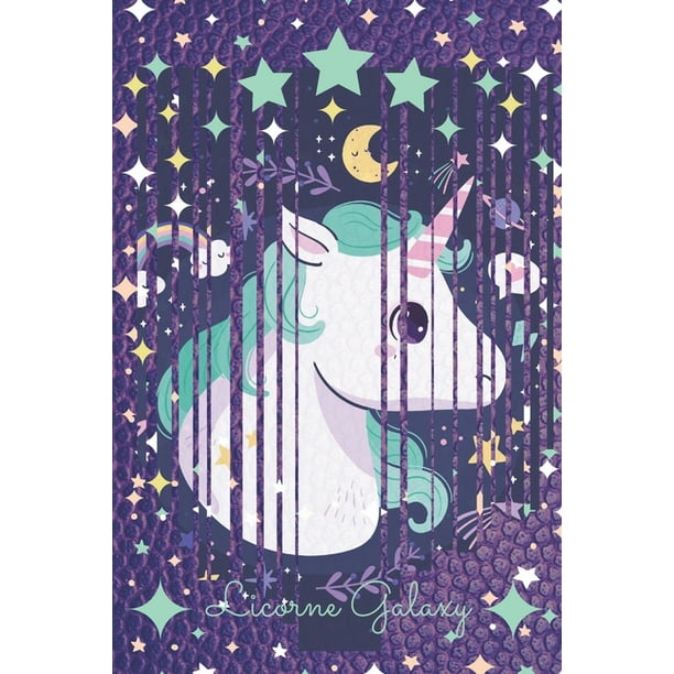Licorne Galaxy Carnet De Note Ligne Pour Filles Aimant Les Chevaux Les Licornes Et La Galaxy Mini Format 6x9 Pouces Proche Du A5 Paperback Walmart Com