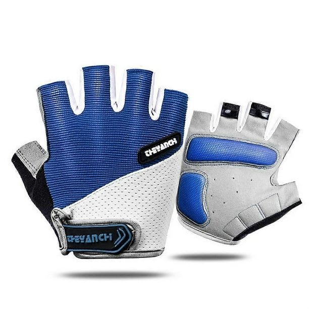 Cycling Gloves Fingerless Luva Ciclismo Bicycle Gloves Mens Women Anti-Slip Fitness