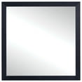 thumbnail image 5 of Pemberly Row 5-piece Contemporary Wood Queen Bedroom Set Black and Gold, 5 of 20