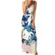 thumbnail image 1 of Vestido de playa delgado con estampado sin mangas con cuello en V y tirantes a la moda de verano para mujer Pompotops  ghjkhdj7772, 1 of 4