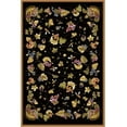 thumbnail image 1 of Safavieh DuraRug 2'6" X 8' Hand Hooked Polypropylene Rug in Black, 1 of 10