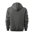 thumbnail image 4 of bbymog Mens Hoodies Winter Zip Up Oversized Y2K Clothes Fall Printed Fashion Pullover Workout Hooded Sweatshirts Dark Gray S, 4 of 4