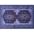 thumbnail image 1 of Ahgly Company Indoor Rectangle Persian Blue Traditional Area Rugs, 7' x 9', 1 of 4
