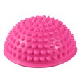 thumbnail image 1 of Masaje Bola Pies Inflable Equilibrio Pods, Media Ronda Bolas de Masaje de Yoga de PVC 6.3 * 3.1 Pulgadas 5 Colores Yoga Balls Qimnasio Ejercicio Físico (Rosa) Saludable Octpeak NO, 1 of 2