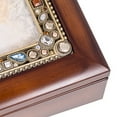 thumbnail image 3 of Cottage Garden Faith Seeing Light with Your Heart Woodgrain Jewelry Music Box Plays How Great Thou Art, 3 of 3