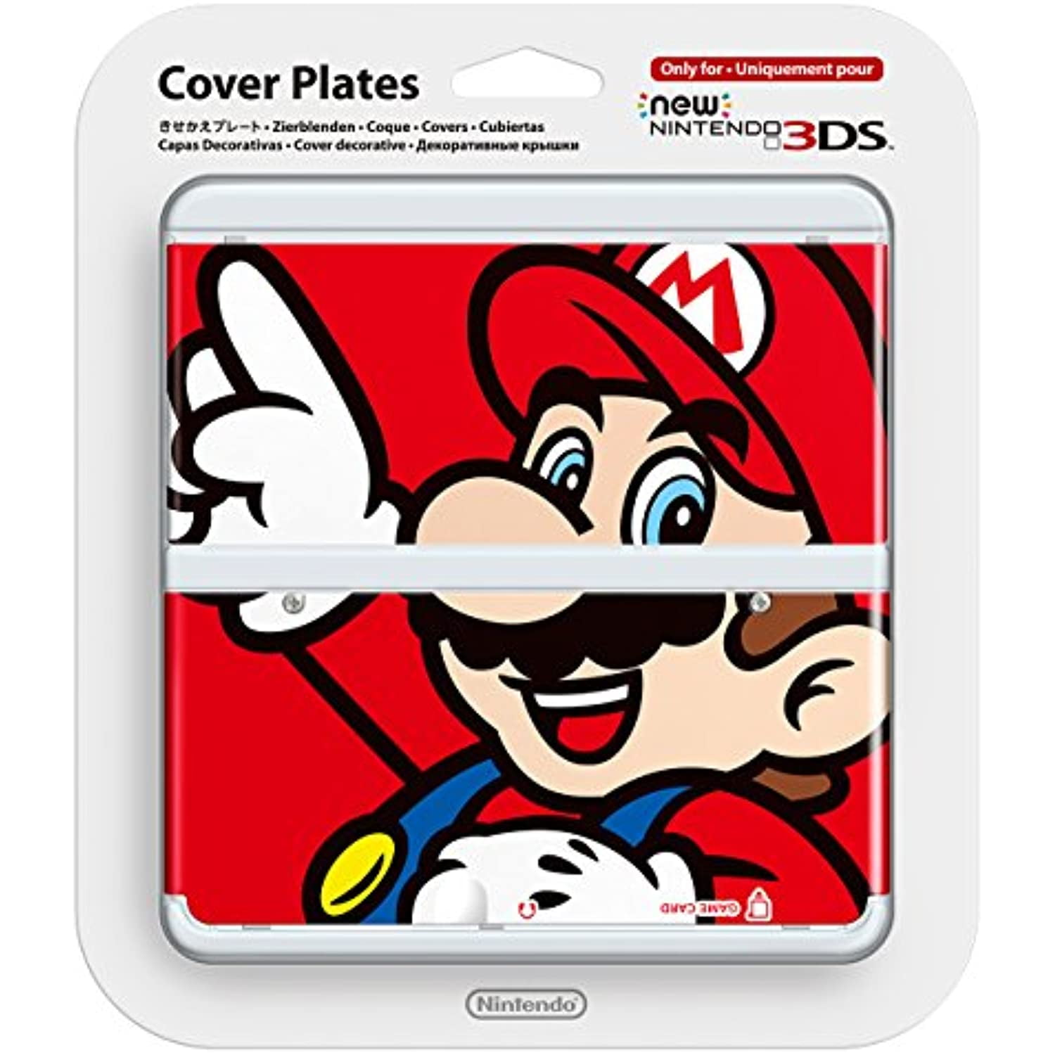 Fremragende justere igennem New Nintendo 3Ds Cover Plates Mario Only For Nintendo New 3Ds Japan Import  - Walmart.com