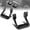 Black, variant on Black Coated Aluminum Universal Truck Side Steps (2-Piece Set)