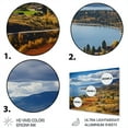 thumbnail image 3 of Designart "Serenity in Canada s Okanagan Region II" Landscapes Metal Wall Decor, 3 of 5
