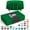 Emerald Green, variant on Exquisite Premium Disposable 84in x 84in Emerald Green Solid Print Plastic Tablecloths, 6 Pack
