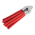 thumbnail image 4 of pitrice 28 Pieces Keychain Charms Creative Delicate Keyring Pendant Tassels Simple Handbag Decor Tassel Craft Decoration DIY Accessory Orange, 4 of 8