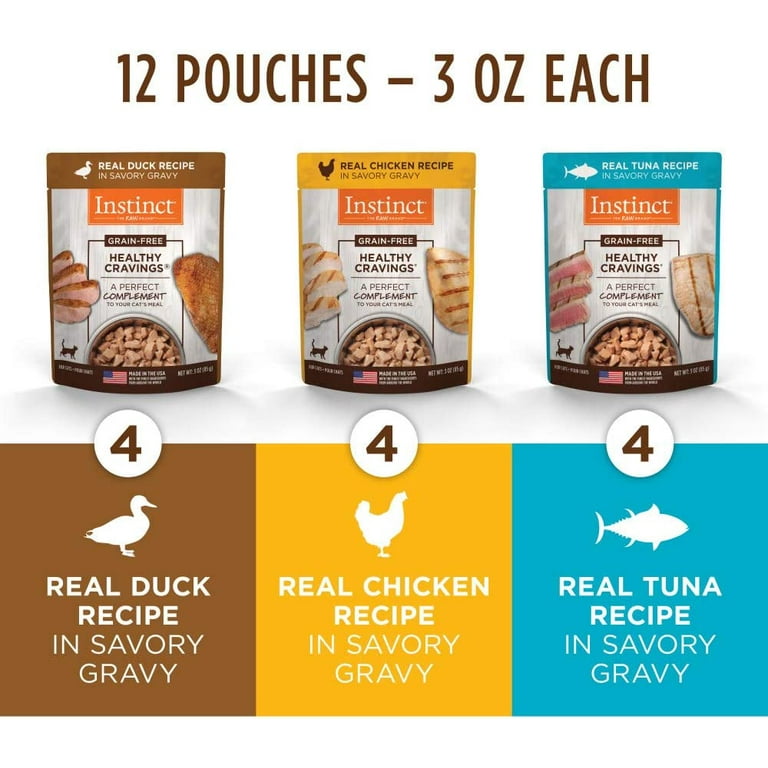Nature's Variety Instinct Healthy Cravings Chicken Wet Cat Food Topper Nature's Variety Instinct Healthy Cravings Chicken Wet Cat Food Topper