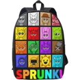 thumbnail image 1 of Sprunki Game Backpack Large Capacity Laptop Backpack Travel Backpacks For Unisex 17in Style 1, 1 of 8