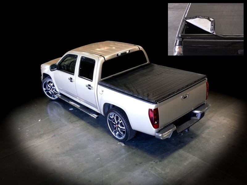 Tri Fold Hard Tonneau Cover Lw For 00 04 Dodge Dakota Quadcrew 55 Ft