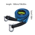 thumbnail image 2 of Danhjin Trailer Rope Car Trailer Rope Off Road Vehicle Trailer With Car Accessories Towing Rope Car Trailer Rope 5 Meter Luminous U Shaped Hook, 2 of 6