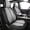 BlackGray, variant on Custom Fit Car Seat Covers Compatible with Dodge Ram 2002-2025 1500 2500 3500 Crew/Quad Cab, Premium Faux Leather Truck Seat Protectors, All-Weather Protection & Non-Slip Backing