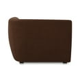 thumbnail image 3 of Moe's Home Collection Amelia Corner Chair Chestnut Fabric Corner Chairs, 3 of 6
