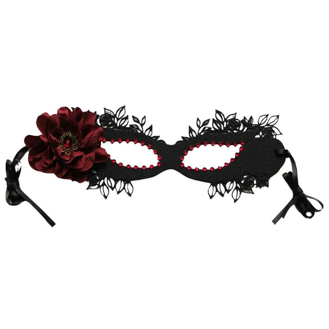 Máscara de media cara Máscara de Accesorios de disfraces cómodos Cubierta facial Mujeres Hombres Máscara de ojos para fiesta Escenario de Yuyangstore Vestuario de vestuario