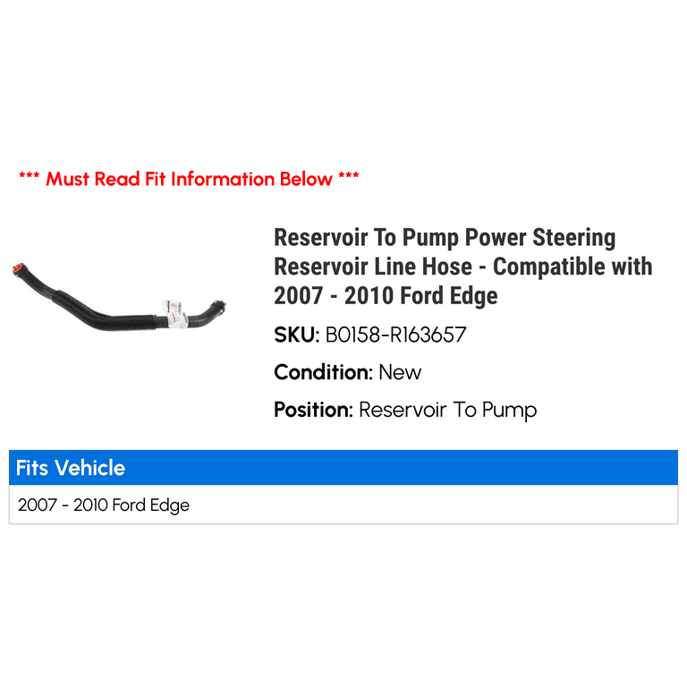 A-Premium Power Steering Pressure Line Hose Assy For Nissan Altima 07-12 3.5L