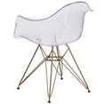 thumbnail image 3 of Pemberly Row Chaise de Salle à Manger Transparente, 3 of 4