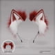 thumbnail image 3 of Diadema con orejas de bestia hecha a mano, tocado de lolita con orejas de gato de imitación, clip de cola KC, oreja de animal de níspero, lolita, fácil de usar, 3 of 5