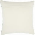 thumbnail image 3 of Navy Blue and Ivory Irregular Stripes Throw Pillow, 3 of 3