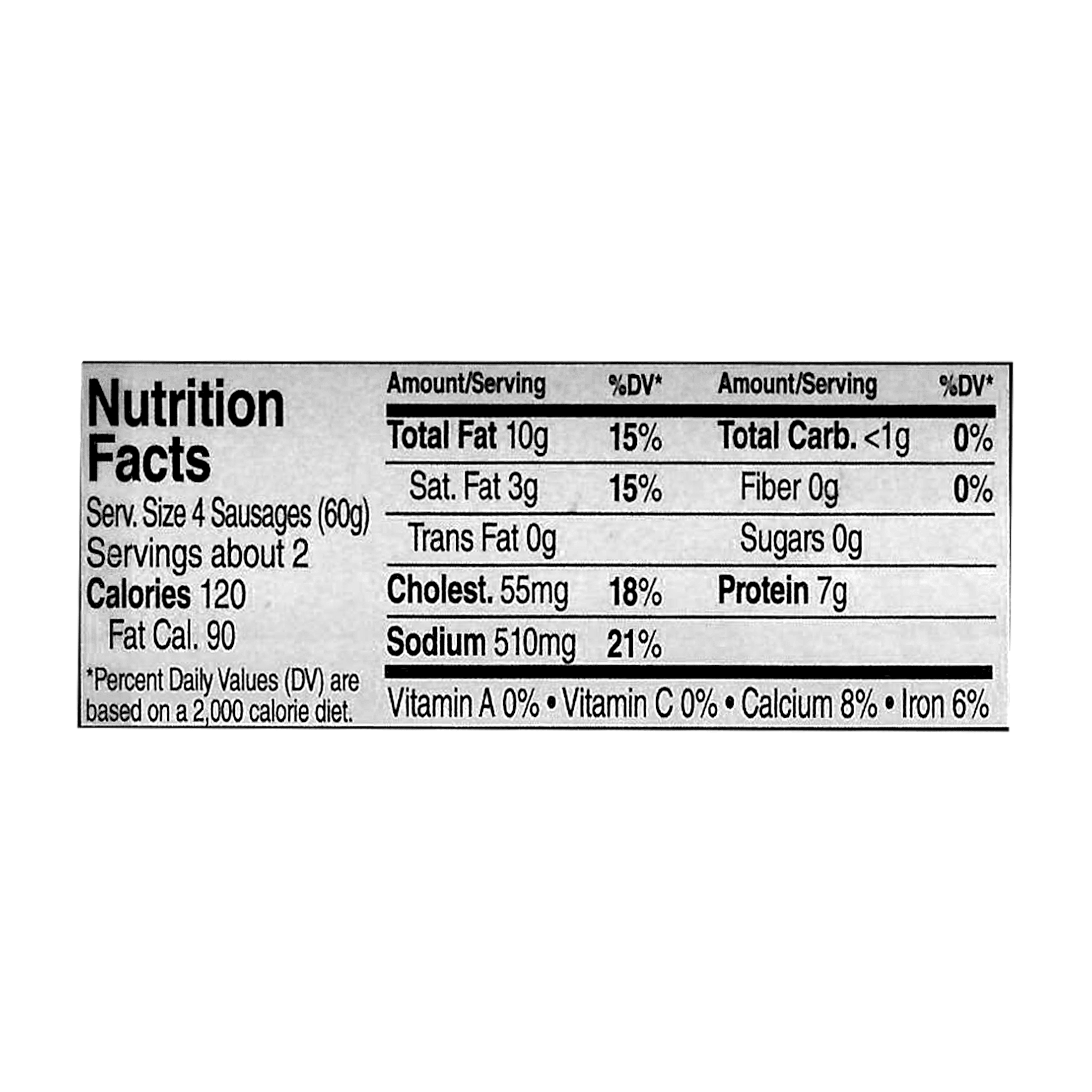 Picnic Chicken Vienna Sausage, 4.6oz, Fully Cooked, Shelf Stable, Aluminum Can, New