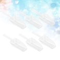 thumbnail image 6 of 4 PCS Mini Clear Plastic Ice Scoop Scoopers for Weddings Candy Dessert Buffet Ice Cream Protein Powder (White), 6 of 6