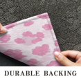 thumbnail image 6 of Pink and Pink Of Leopard Print Door Rugs,Washable Non Slip Door Mats Indoor,Decorative Door Mats,Entry Mat Indoor for Entrance,Bedroom,Kitchen,Bathroom,16"x24", 6 of 6