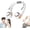 B, variant on Neck Air Conditioner Fan – Ultra-Quiet, Portable & 360° Rotating – 3 Speeds, Hands‑free Cooling Neck Fans Rechargeable, Bladeless Wearable Personal Cooler, Long Battery, Perfect for Summer (B)