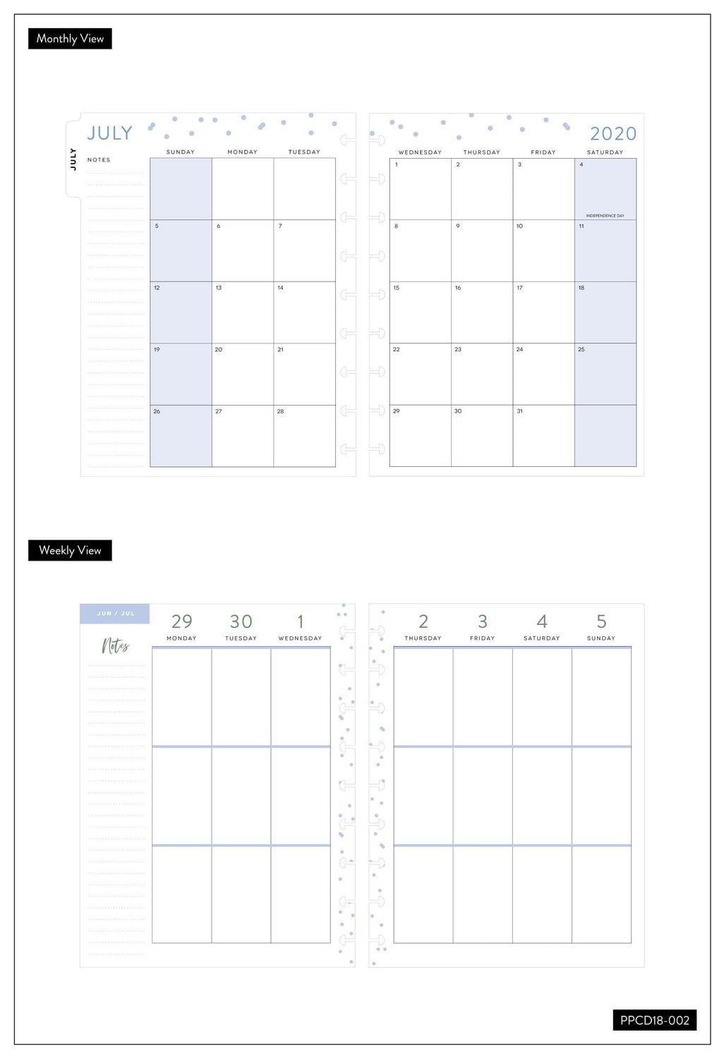 me & my BIG ideas The Happy Planner She Blooms Floral Classic Planner