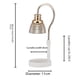 thumbnail image 2 of Lámpara de aromaterapia, lámpara de cera para derretir velas, lámpara de vela para derretir, horno de aromaterapia para dormitorio, máquina de aceite esencial, lámpara de cera para derretir, 2 of 5
