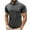 Gray, variant on Rloper-Lop Polo Shirts for Men Quick Dry Short Sleeve Golf Tees Collared Button Down Business Work T-Shirts Solid Color Performance Tops Coffee XXL