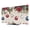 Khaki, variant on Indoor TV Cover for 24 Inch Flat Screen, Coastal Christmas Stretch Fabric Dust Proof TV Screen Protector, Beach Snowman Xmas Tree Shell Rustic Slipcover Monitor Cover for LED LCD TVs Desktop Computer