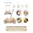 thumbnail image 3 of Caminadora Montessori para bebé con bloques | Andador didáctico con 31 piezas | 6 a 12 meses, 3 of 5