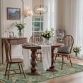 thumbnail image 3 of Wonnitar 5'x7' Floral Area Rugs for Living Room, Washable Rugs for Bedroom Vintage Cottagecore Accent Carpet for Dining Room Sunroom Home Office, Soft Non Slip Green, 3 of 10