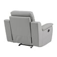 thumbnail image 5 of Titan Furnishings Modern Faux Leather Upholstered Chair in Gray, 5 of 9
