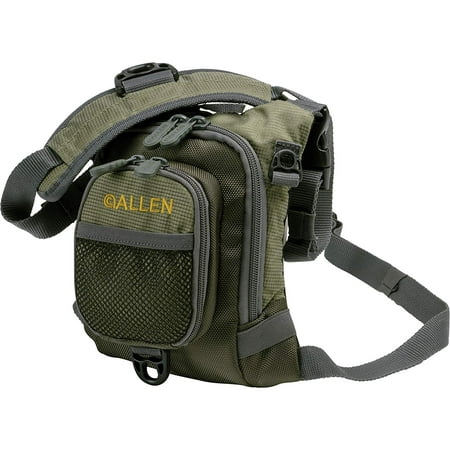 Allen Bear Creek Micro Fishing Chest Vest, Olive Small Fly Fishing Chest Vest - One