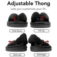 thumbnail image 5 of RockDove Women’s Memory Foam Flip Flop Slippers, Open Toe Thong House Slippers, 5 of 7