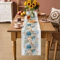 thumbnail image 2 of Vintage Beach Coastal Table Runner 72 Inches, Nautical Shell Starfish Coral Summer Bed Runner Dresser Scarves Tabletop for Indoor Outdoor Parties/Ceremony/Banquet, 14" x 72", 2 of 8
