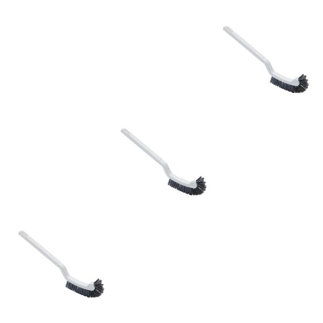 Bewildely Herramienta de curvada con ranura para cepillo de baño, cepillo para quitar manchas de mango largo de plástico colgante, blanco Type1 NO1 Bewildely CBP042081
