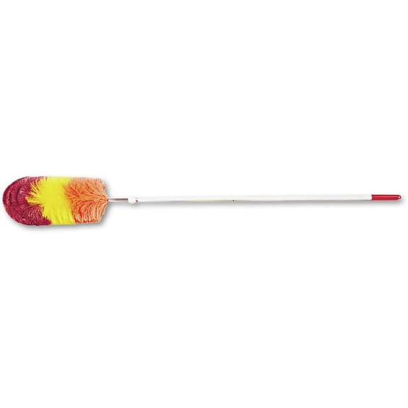 9442 Polywool Duster, Metal Handle Extends 51" To 82", Assorted Colors